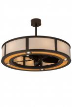 Meyda Yellow 182935 - 45" Wide Maplewood Chandel-Air
