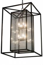Meyda Yellow 182988 - 28"Sq Kitzi Box Pendant