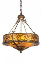 Meyda Yellow 184804 - 20" Wide Branches Inverted Pendant