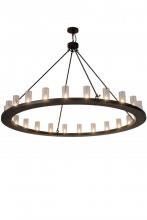 Meyda Yellow 184951 - 72"W Loxley 24 LT Chandelier