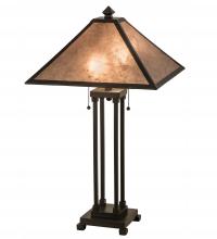 Meyda Yellow 186216 - 28" High Sutter Table Lamp