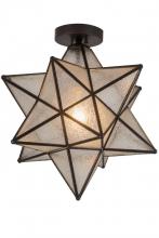 Meyda Yellow 186688 - 18" Wide Moravian Star Flushmount