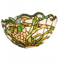 Meyda Yellow 186785 - 12.5" Wide Welcome Pineapple Wall Sconce