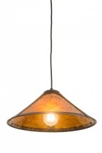 Meyda Yellow 187039 - 17" Wide Sutter Pendant