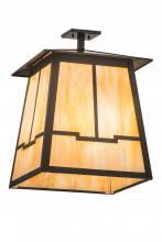 Meyda Yellow 188531 - 18"Sq Stillwater Valley View Semi-Flushmount