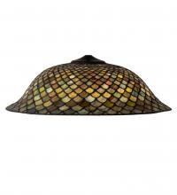 Meyda Yellow 18933 - 20" Wide Tiffany Fishscale Shade