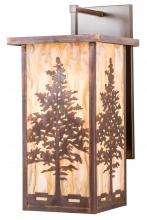Meyda Yellow 190095 - 14"W Tamarack Wall Sconce