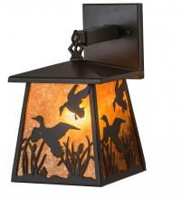 Meyda Yellow 190759 - 7"W Ducks in Flight Wall Sconce