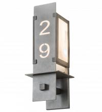 Meyda Yellow 190823 - 6.5" Wide Personalized Estructura Wall Sconce