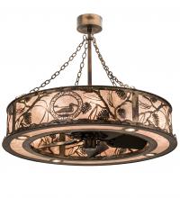 Meyda Yellow 193177 - 45" Wide Loon Chandel-Air