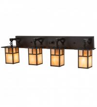 Meyda Yellow 194873 - 39"Wide Hyde Park "T" Mission 4 Light Vanity Light