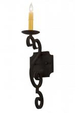 Meyda Yellow 196447 - 5"W Piero Wall Sconce