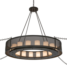 Meyda Yellow 197721 - 56"W Loxley Golpe 16 LT Chandelier