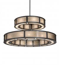 Meyda Yellow 202731 - 72" Wide Telluride Magic Two Tier Chandelier