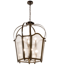 Meyda Yellow 203753 - 33" Wide Citadel 10 Light Pendant