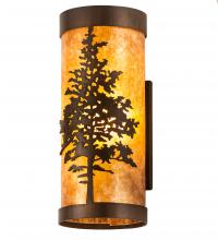 Meyda Yellow 203863 - 5" Wide Tamarack Wall Sconce