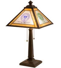 Meyda Yellow 204324 - 18" Wide Personalized Graduation Present Table Lamp