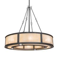 Meyda Yellow 210299 - 49" Wide Smythe Craftsman Pendant