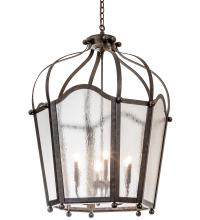 Meyda Yellow 211361 - 32" Wide Citadel 6 Light Pendant