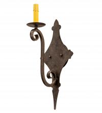 Meyda Yellow 211460 - 8" Wide Angelique 1 Light Wall Sconce