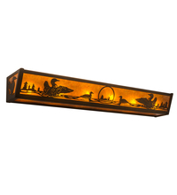Meyda Yellow 214494 - 36" Wide Loon Vanity Light