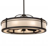 Meyda Yellow 216140 - 45" Wide Sargent Chandel-Air