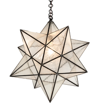 Meyda Yellow 216258 - 24" Wide Moravian Star Pendant