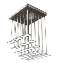 Meyda Yellow 216328 - 27" Long Kossar Ceiling Fixture