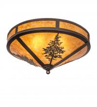 Meyda Yellow 217917 - 20" Wide Tamarack Flushmount
