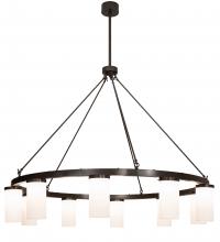 Meyda Yellow 218453 - 76" Wide Loxley Needham 10 Light Chandelier