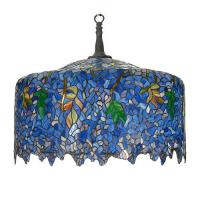 Meyda Yellow 21936 - 30"W Tiffany Wisteria Pendant