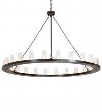 Meyda Yellow 220951 - 72" Wide Loxley 24 Light Chandelier