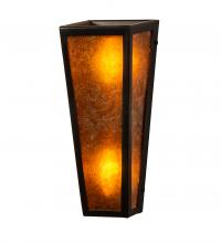 Meyda Yellow 224389 - 5" Wide Craftsman Prime Wall Sconce