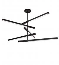 Meyda Yellow 225936 - 94" Wide Trax 5 Light Cascading Pendant