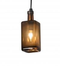 Meyda Yellow 225998 - 3" Square Antique Bottle Pendant