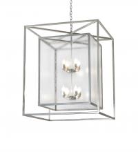 Meyda Yellow 226415 - 34" Square Kitzi Box Pendant