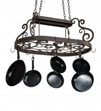Meyda Yellow 226654 - 38" Long Neo Pot Rack