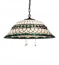 Meyda Yellow 230950 - 24" Wide Tiffany Roman Pendant
