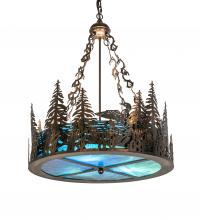 Meyda Yellow 232747 - 26" Wide Loon Inverted Pendant