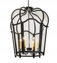 Meyda Yellow 233011 - 32" Wide Citadel 6 Light Pendant