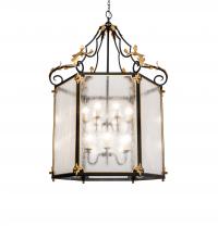Meyda Yellow 234527 - 48" Wide Ganser Lantern Pendant
