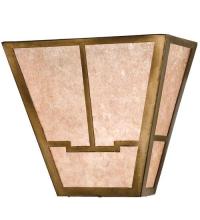 Meyda Yellow 23904 - 13"W Bungalow Valley View Wall Sconce