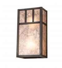 Meyda Yellow 239366 - 6.5" Wide Hyde Park Double Bar Mission Wall Sconce