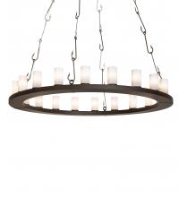 Meyda Yellow 240760 - 60" Wide Loxley Angler 20 Light Chandelier