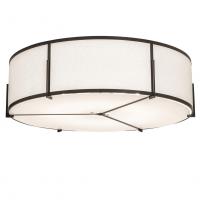 Meyda Yellow 243104 - 60" Wide Cilindro Structure Flushmount