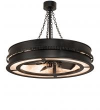 Meyda Yellow 243673 - 44" Wide Golden Forge Chandel-Air