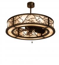 Meyda Yellow 247650 - 44" Wide Branches Chandel-Air