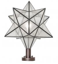 Meyda Yellow 249783 - 18" Wide Moravian Star Post Mount