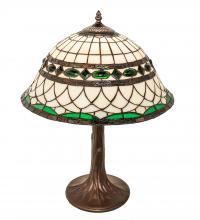 Meyda Yellow 253627 - 23" High Tiffany Roman Table Lamp