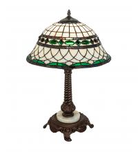 Meyda Yellow 253640 - 23" High Tiffany Roman Table Lamp